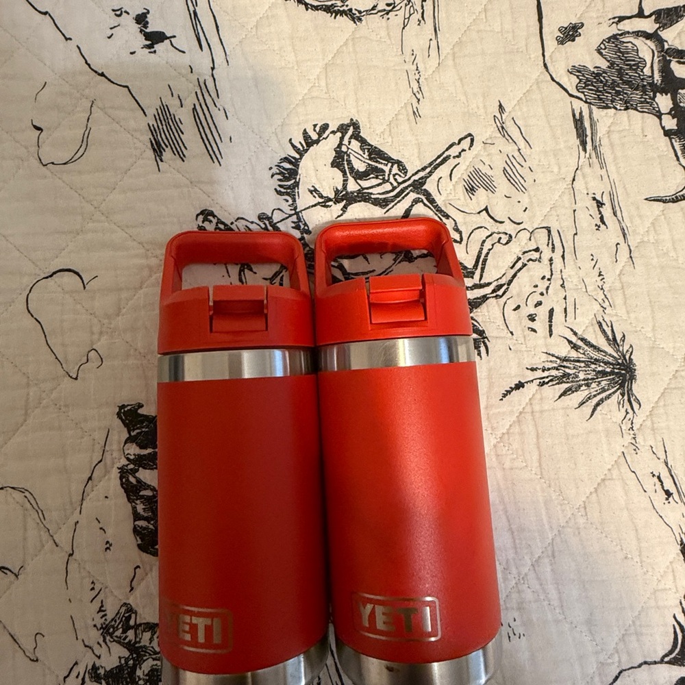 YETI Vibrant Red Stainless Steel Tumblers